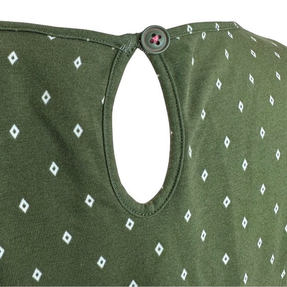 Matilda Jane Green Boho Floral Embroidered Colorful Long Sleeve Blouse Top Small - Picture 7 of 12